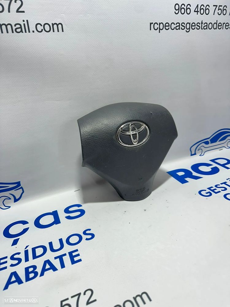 .Airbag Volante Condutor Original Toyota Corolla E12 Verso 451000F010 2004 - 2010 - 2