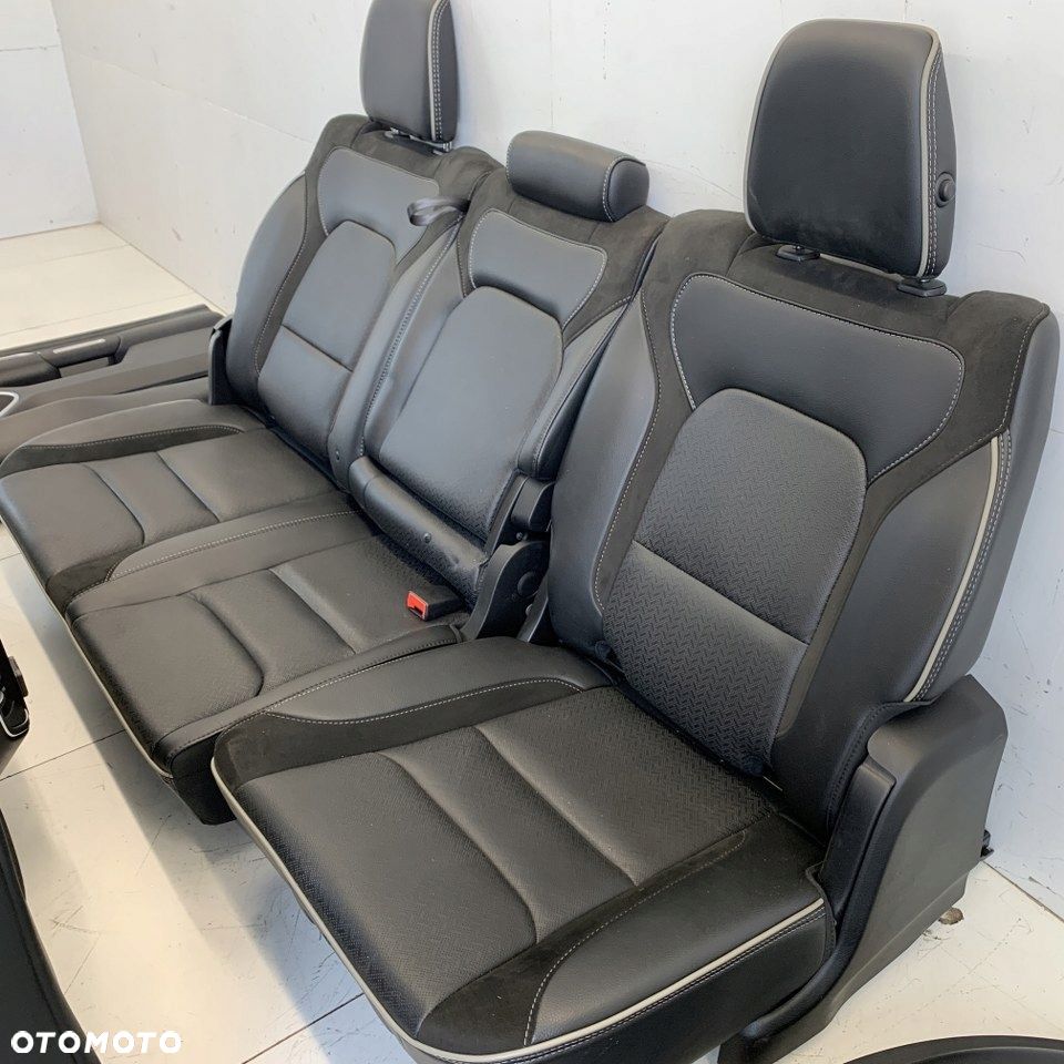 Siedzenia fotele komple tapicerki boczki skóra DODGE RAM V 1500 LARAMIE 22r - 4