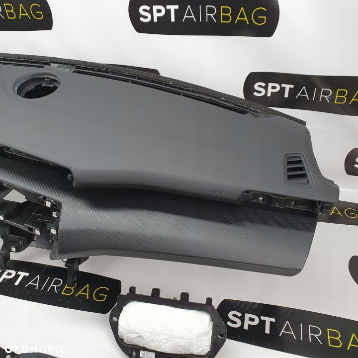 PEUGEOT 508 II DESKA ROZDZIELCZA KONSOLA KOKPIT PULPIT PODUSZKI AIRBAG AIR BAG PASY KIT SET - 4