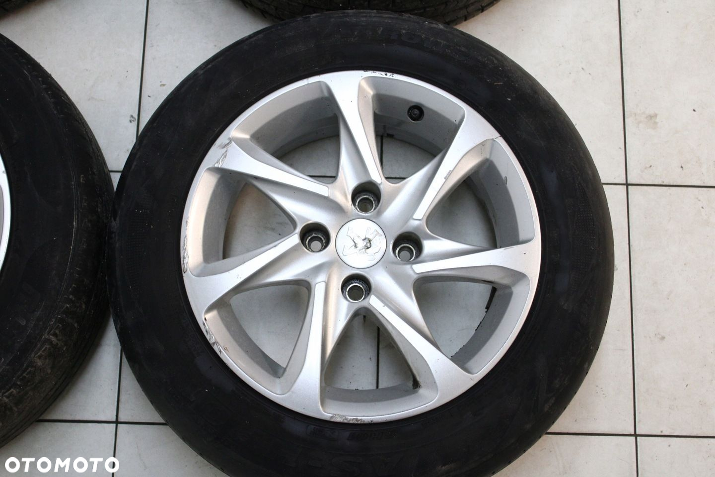 FELGI ALUMINIOWE ALUFELGI PEUGEOT 15 4X108 6J ET23 9673773577 - 4