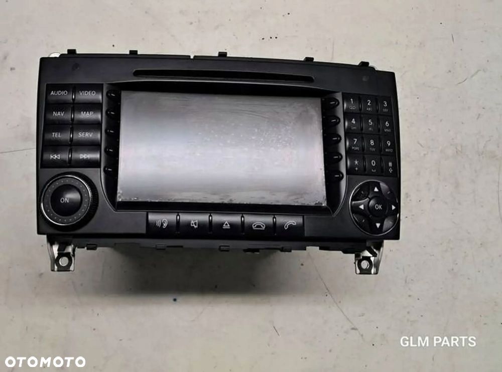 mercedes-benz clk w209 radio z nawigacją a2098208089 navi - 5