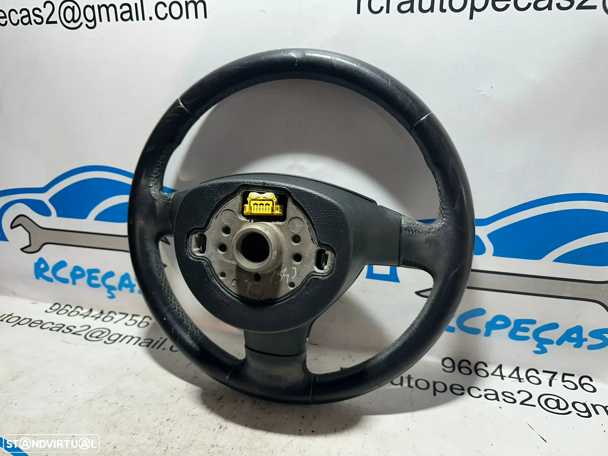 Volante Original Pele VW Volkswagen Golf 5 MK5 1K 1M0419091M - 8