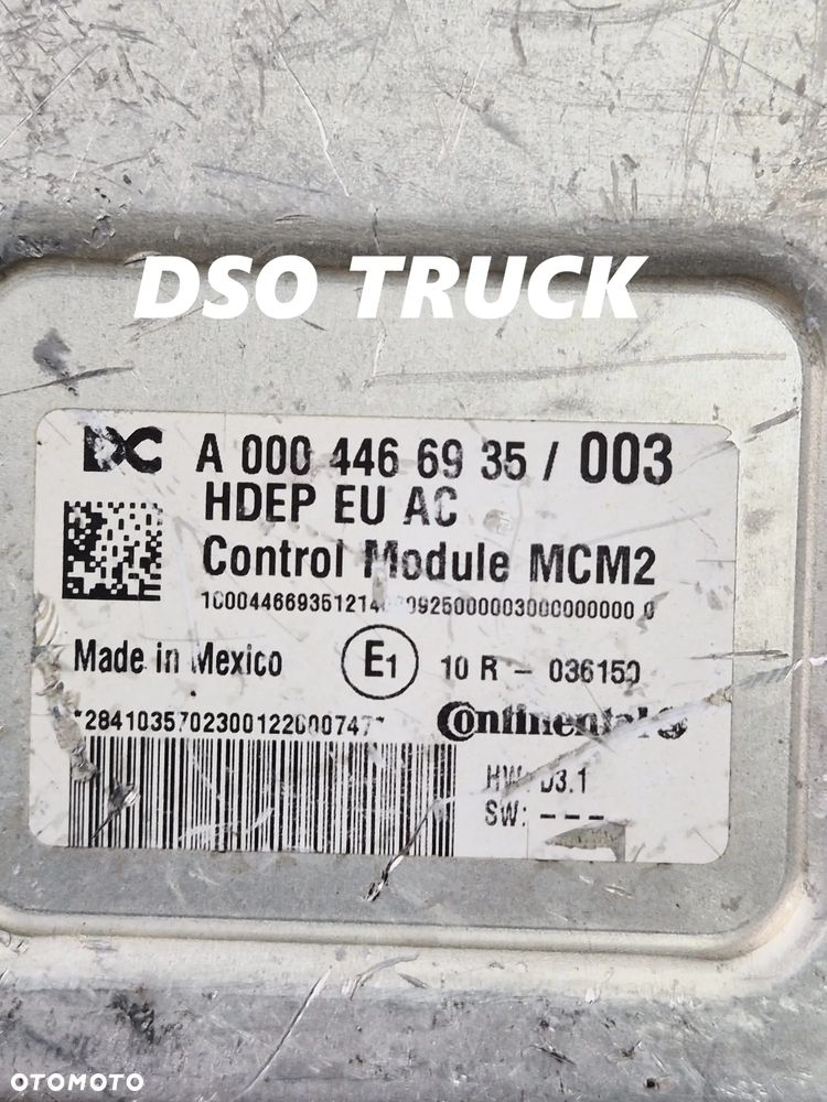 A0004466935 001 Sterownik MCM mercedes MP ACTROS AXOR ATEGO - 9