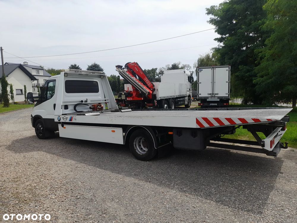 Iveco DAILY 70c17 72c17 Dmc 7200kg PLATFORMA płyta hydrauliczna najazd LAWETA Pomoc drogowa Digicross , RADIO, jeden właściciel z Niemiec - 10