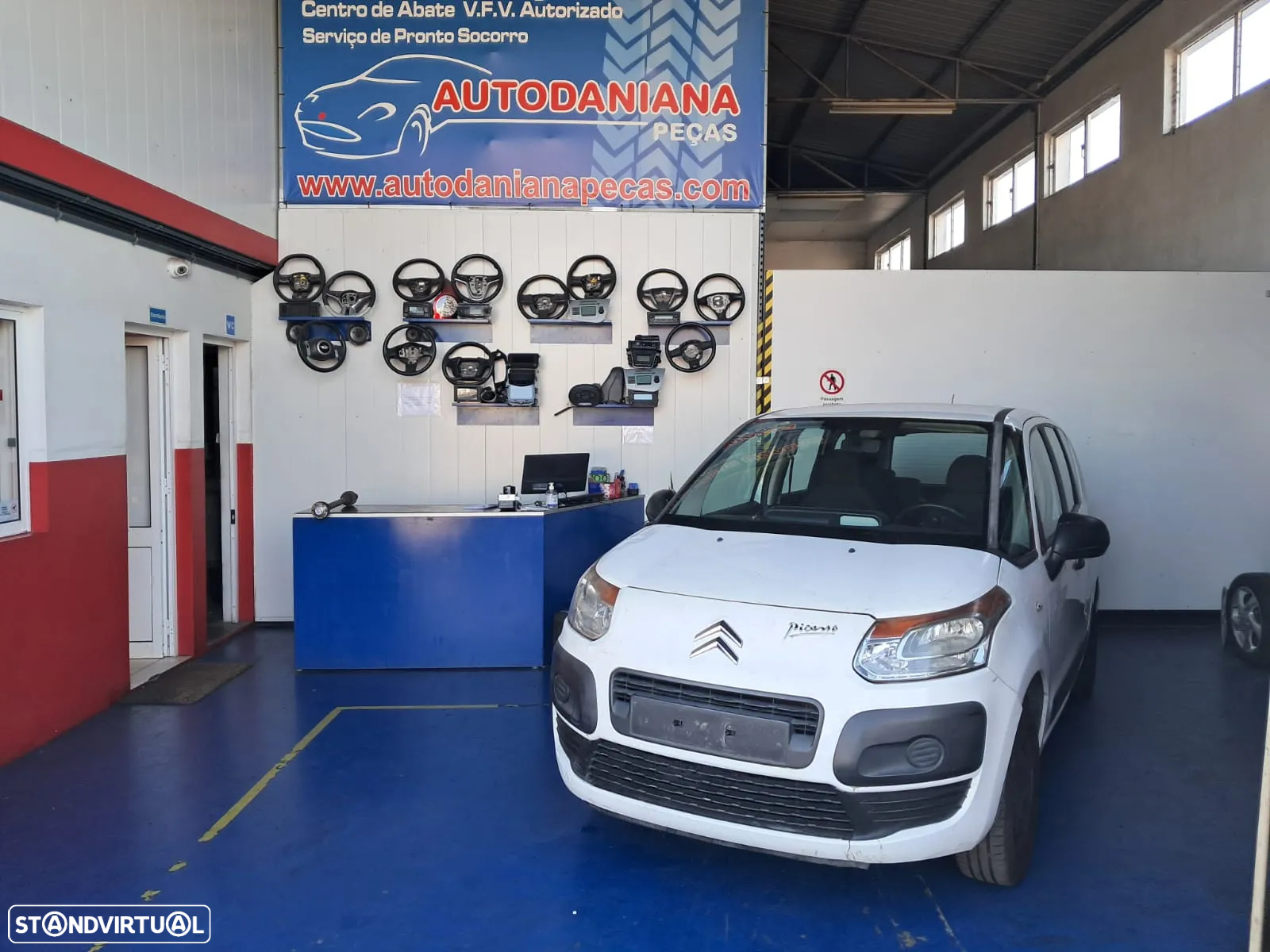 Citroen C3 Picasso 1.6 HDI de 2010 ás peças. - 3