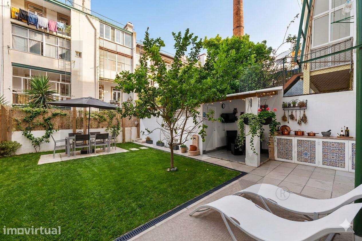 Apartamento T3+1 com Jardim Privativo perto do Saldanha - Grande imagem: 3/30