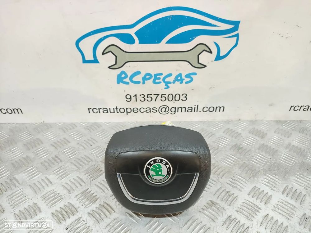 AIRBAG VOLANTE GUIADOR CONDUTOR SKODA SUPERB II 2 MK2 3T4 3T0880201B