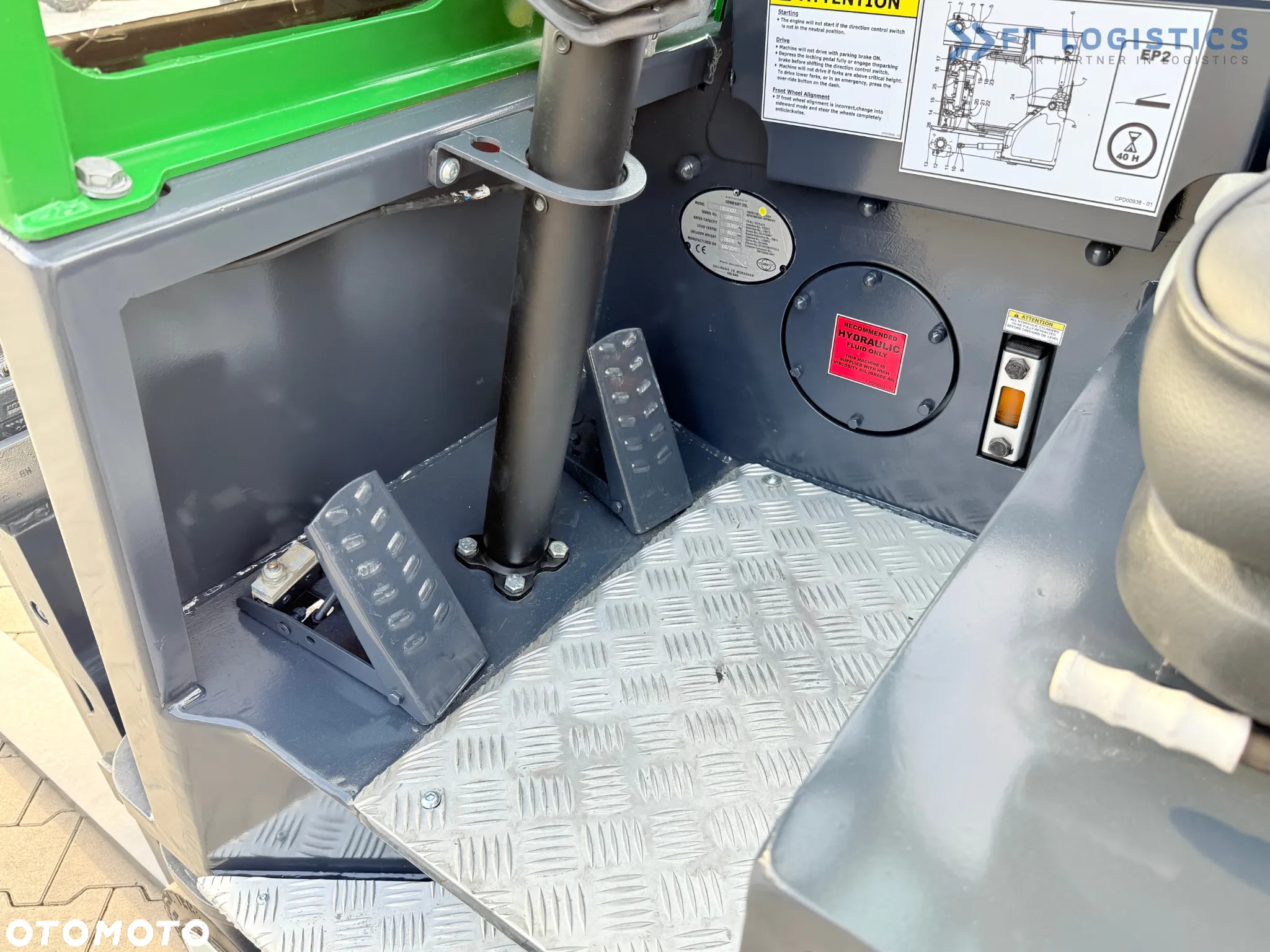 Combilift C3000CB / GAZ / TRIPLEX - 6500MM / WOLNY SKOK / POZYCJONER / PRZESUW BOCZNY / STAN IDEALNY - 15