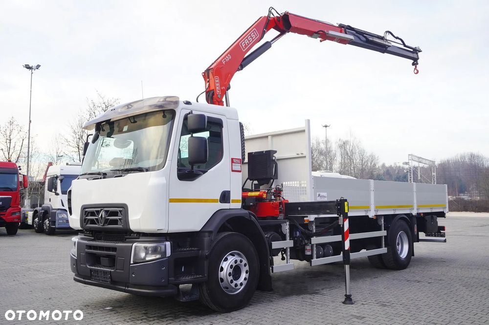 Renault C320 P4x2 E6 / HDS Fassi 5,6 t / Zasięg 8 m / Platforma 15 EPAL - 10