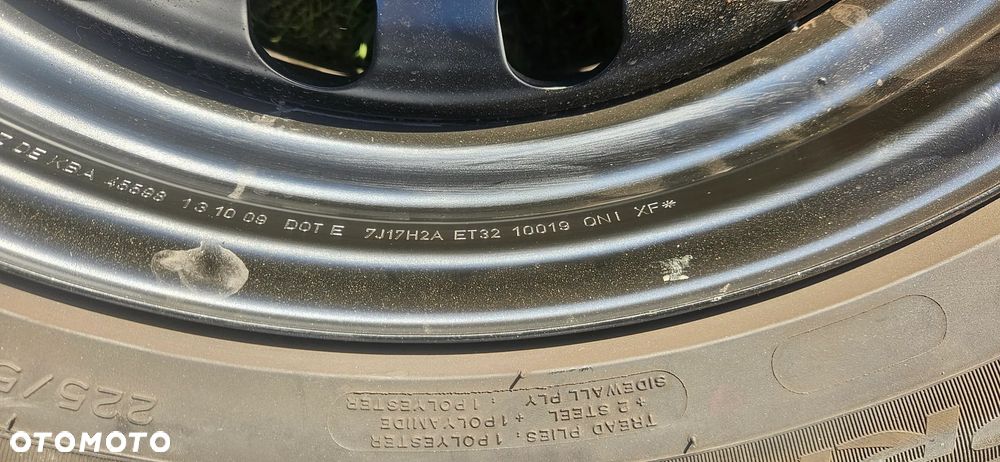 Koło zapasowe 225/55/17 5x108 et32 Citroen C5 III X7 - 3