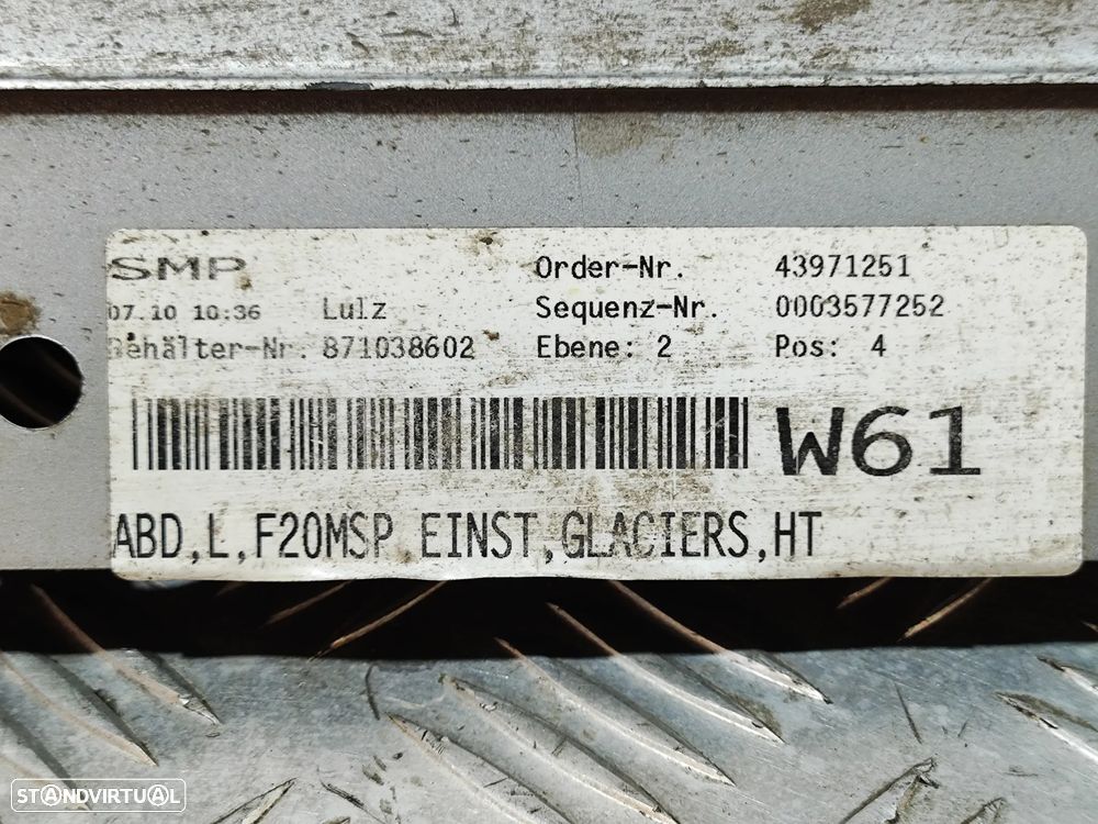 EMBALADEIRA EMBALADEIRAS ESQUERDA DIREITA ORIGINAL BMW SERIE 1 F20 PACK M 5 PORTAS SAIA SAIAS LATERAL LATERAIS - 5