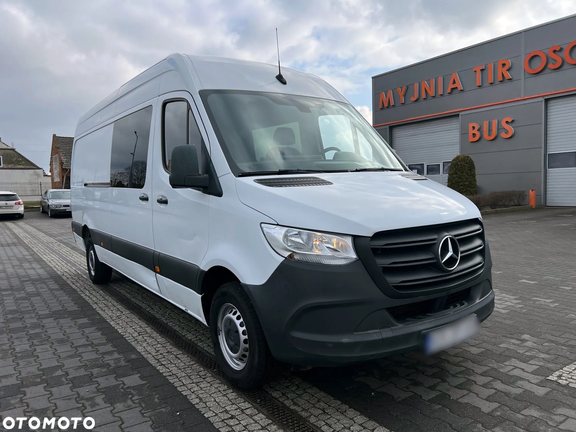 Mercedes-Benz Sprinter 319 CDI V6 Automat Maxi Long Doka Brygadówka 5-miejsc - 5
