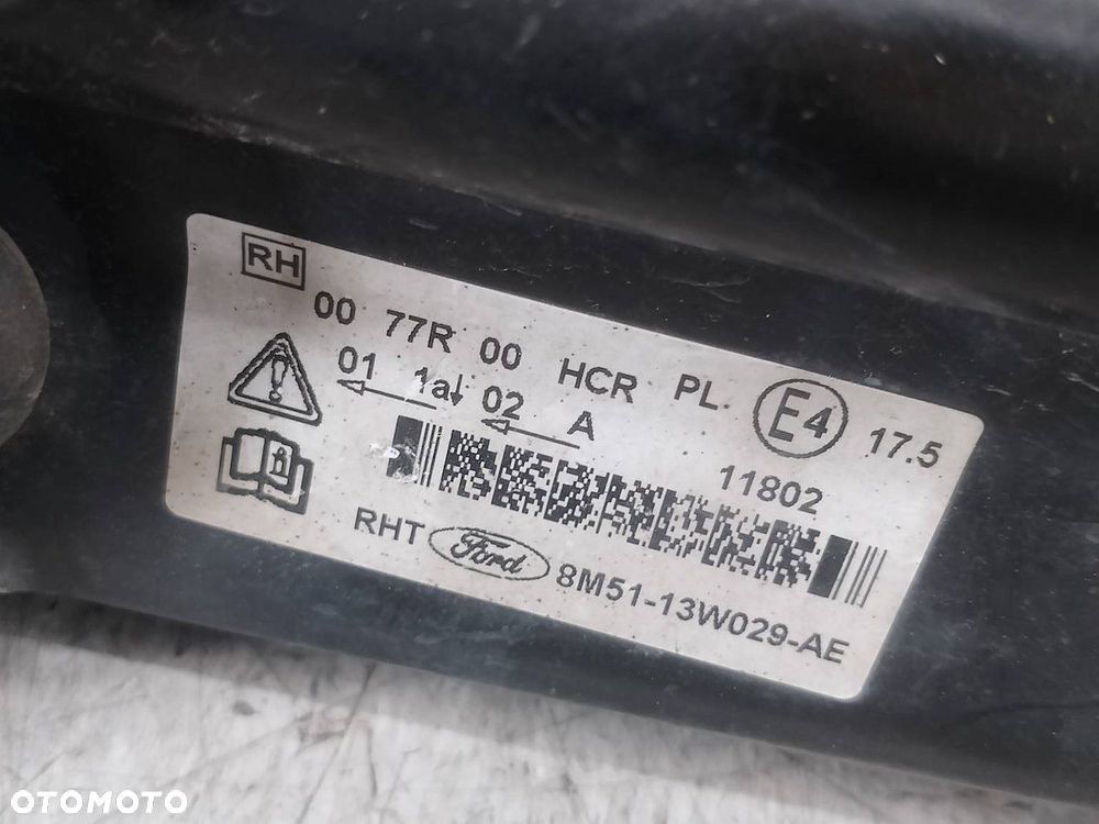 LAMPA PRZÓD PRAWA FORD FOCUS II FL 8M51-13W029-AE - 6