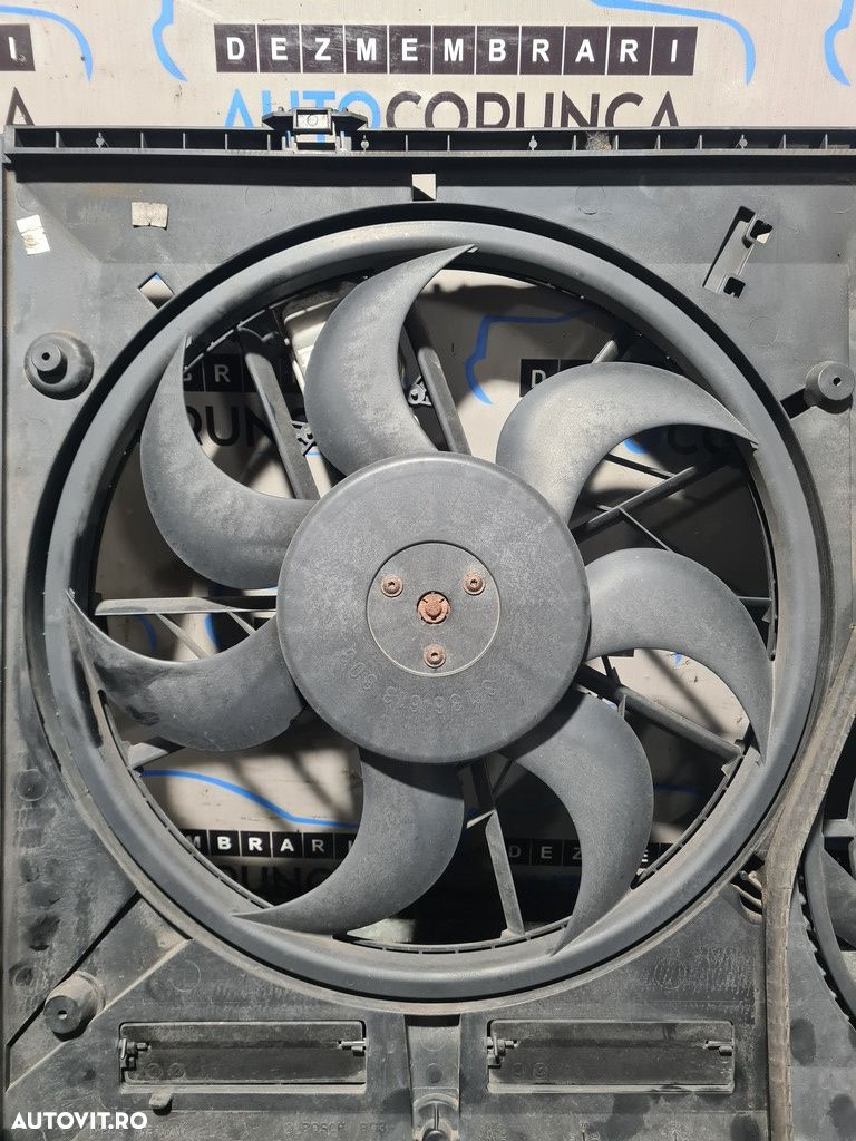Electroventilator Audi Q7 3.0 2005 - 2009 Automata (795) 0130307091 - 3