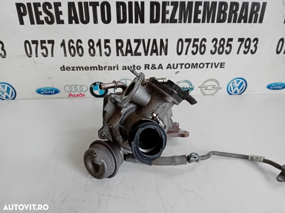 Turbo Turbina Ford Puma Fiesta Ecosport Focus C Max 1.0 Ecoboost 2013-2019 CM5G-6K682-HE Motor SFJL - 2