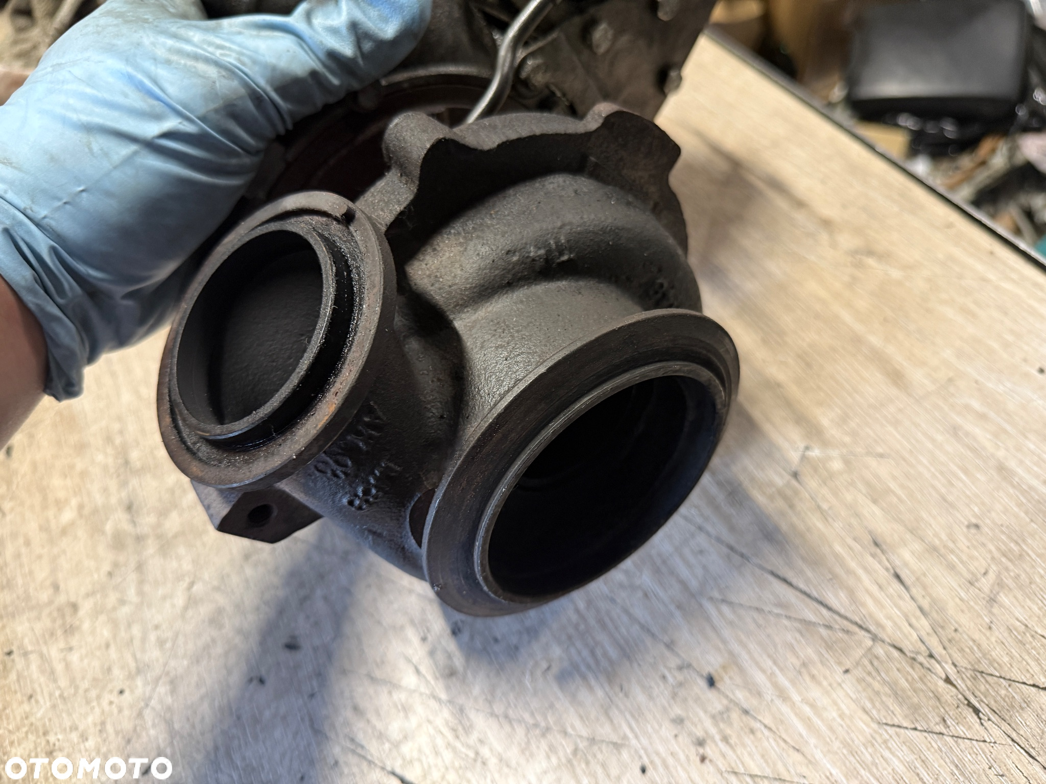 Turbo Gt2260v do regeneracji puszczała olej m57n2 na opaski - 3