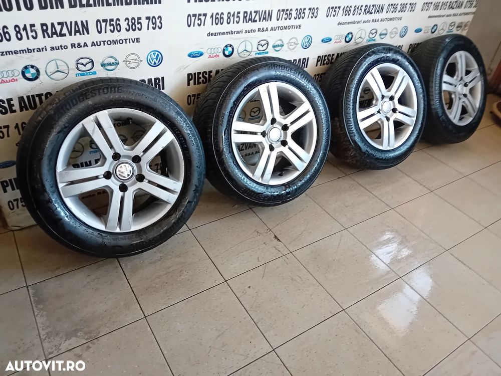 Jante Aliaj R15 Vw Golf 6 Touran Caddy Jetta 5x112 196/65R15 - 3