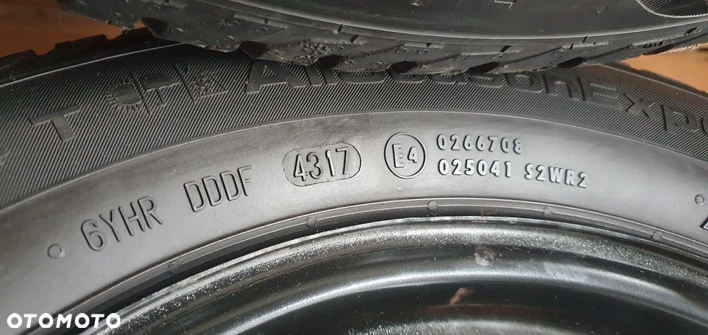 Felgi stalowe z oponami 5J ET35 175/70 R14 5X100 Skoda Roomster 6Q0601027R - 11