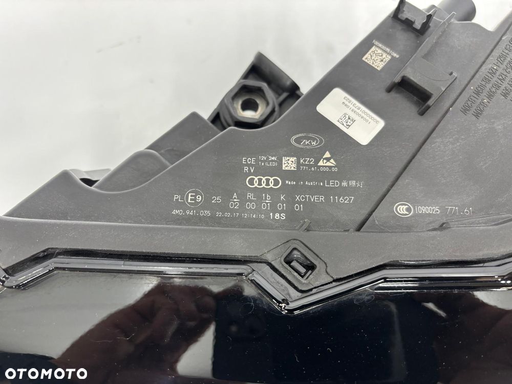 Audi Q7 II 4M Matrix Lampa Lewa Przód Przednia 4M0941035 - 11