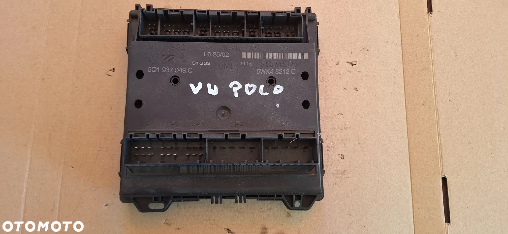 Modul komfortu vw polo skoda fabia 6q1937049c 5wk48212c - 1