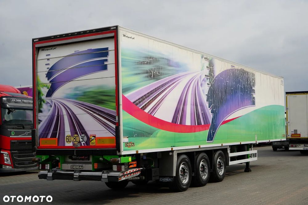 Chereau CHŁODNIA / THERMO KING SLXE 400 / OŚ PODNOSZONA / WINDA DHOLLANDIA  3 000 KG / ROLETA ELEKTRYCZNA / SAF - 5