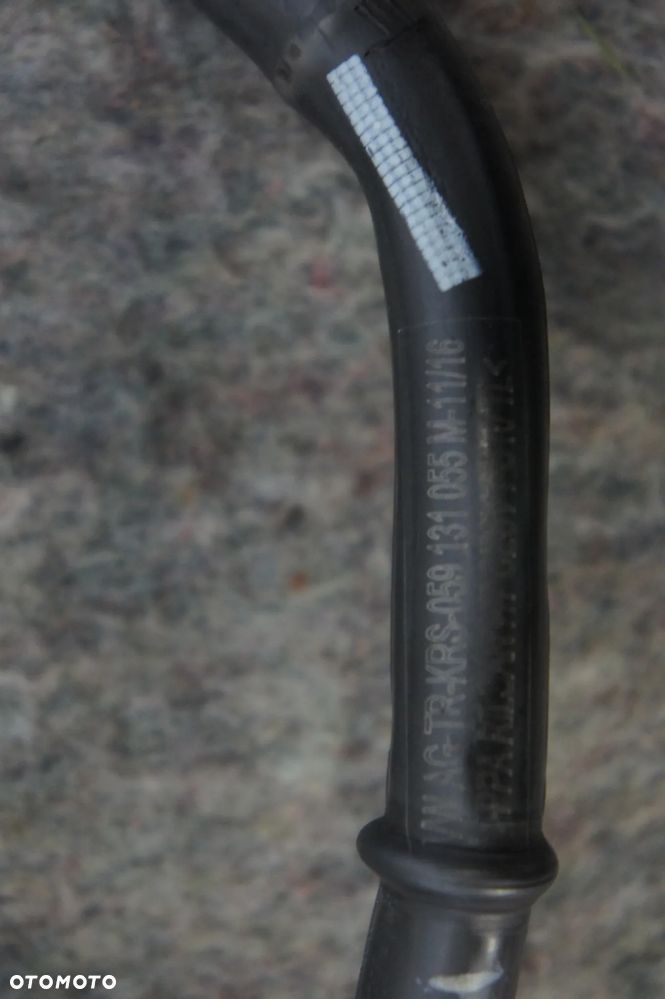 NR 376 Rura przewód podciśnienia do AUDI A6 4G0 3.0 059131055M - 5