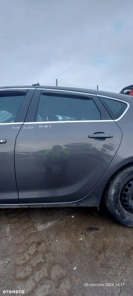 Opel Astra J Drzwi Tył Tylnie Lewe Kolor Z177 - 1