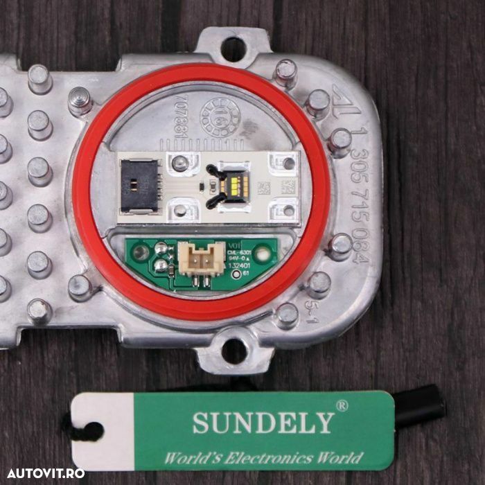 Modul Bec Led Far Angel Eyes Lumina de zi Balast BMW Seria 3 4 6 X3 X5 - 5