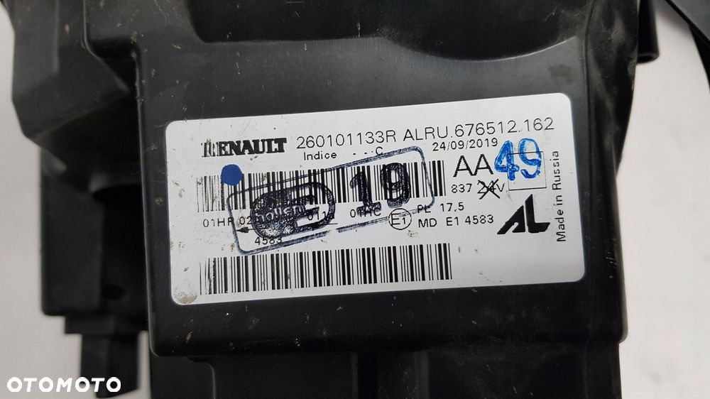 dacia duster ii 2 lampa prawy przód led eu - 9