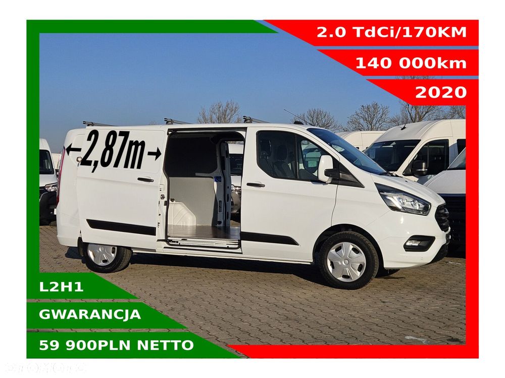 Ford transit-custom L2H1 *59900zł NETTO* 2.0TdCi/170KM - 1
