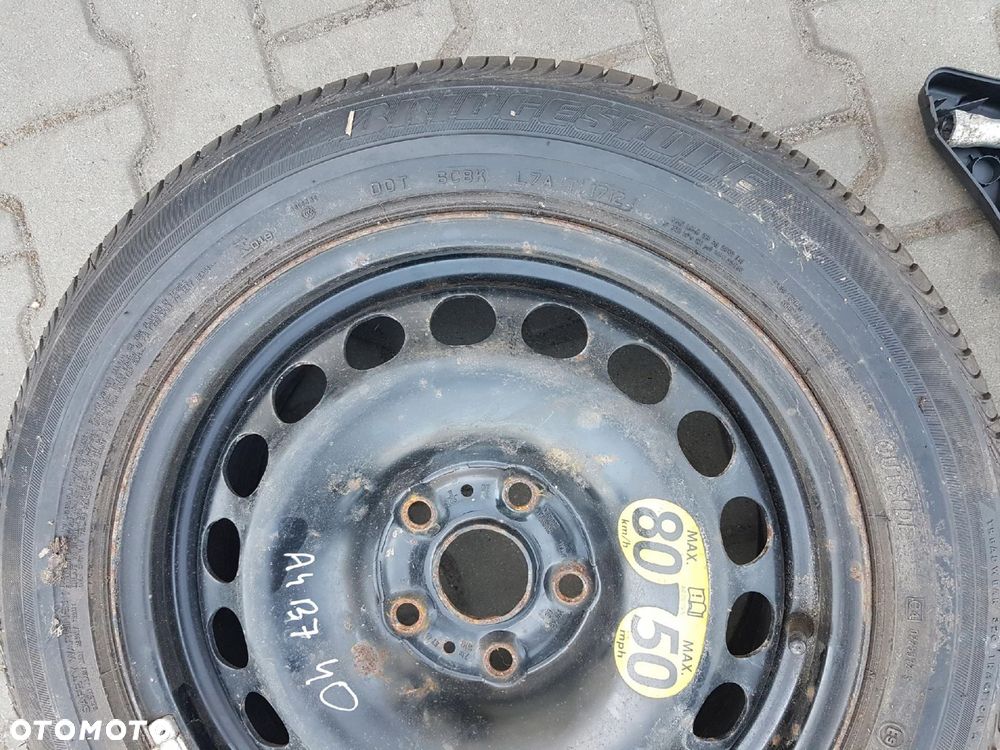 SEAT EXEO 09-14r AUDI A4 B7 KOŁO ZAPASOWE 16 5X112 LEWAREK UCHO - 5