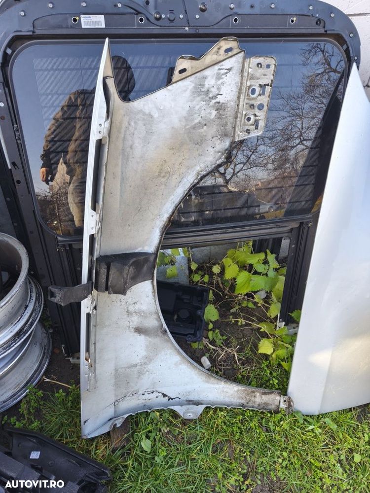 Aripă aripi față gri LA7W Volkswagen Passat B6 2005-2010 - 4