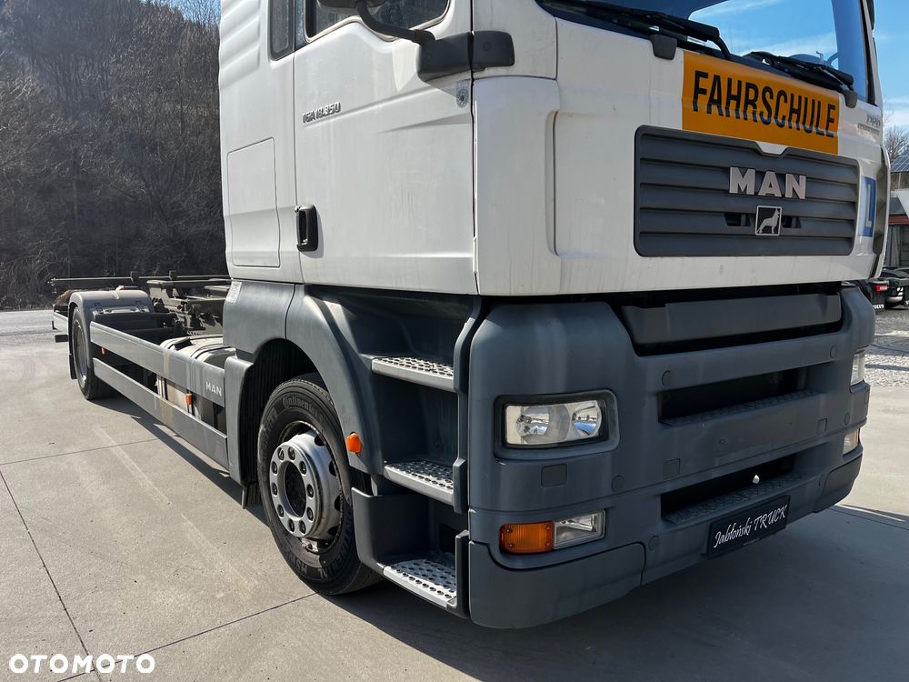 MAN TGA18.350 D20 // BDF // Cały na poduszce // Niski przebieg // Manual // Blokada mostu // Idealny // - 3