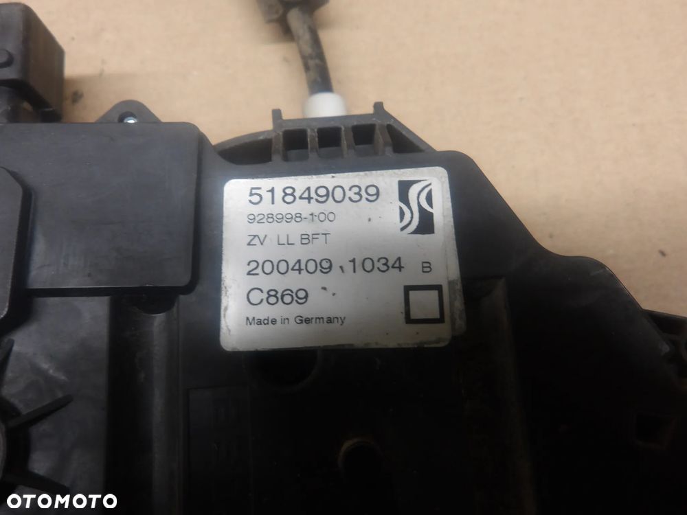 FIAT GRANDE PUNTO HB 3D 05-09 ZAMEK DRZWI PRAWY LEWY PRZÓD PRZEDNI 51849039 51905697 - 13