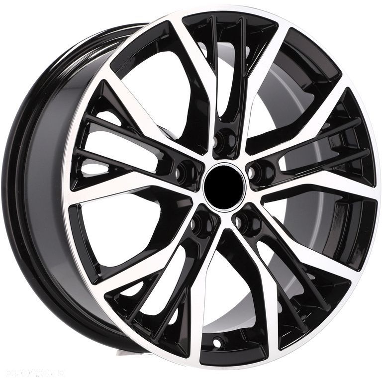 4x Felgi 16 m.in. do VW Caddy Crossgolf Golf Plus Sportsvan Variant Passat T-Roc - BK713 - 3