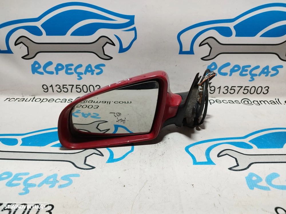 ESPELHO RETROVISOR ESQUERDO AUDI A4 B6 8E1858532A 8E1858532 ELETRICO AQUECIDO ESPELHOS RETROVISORES - 2
