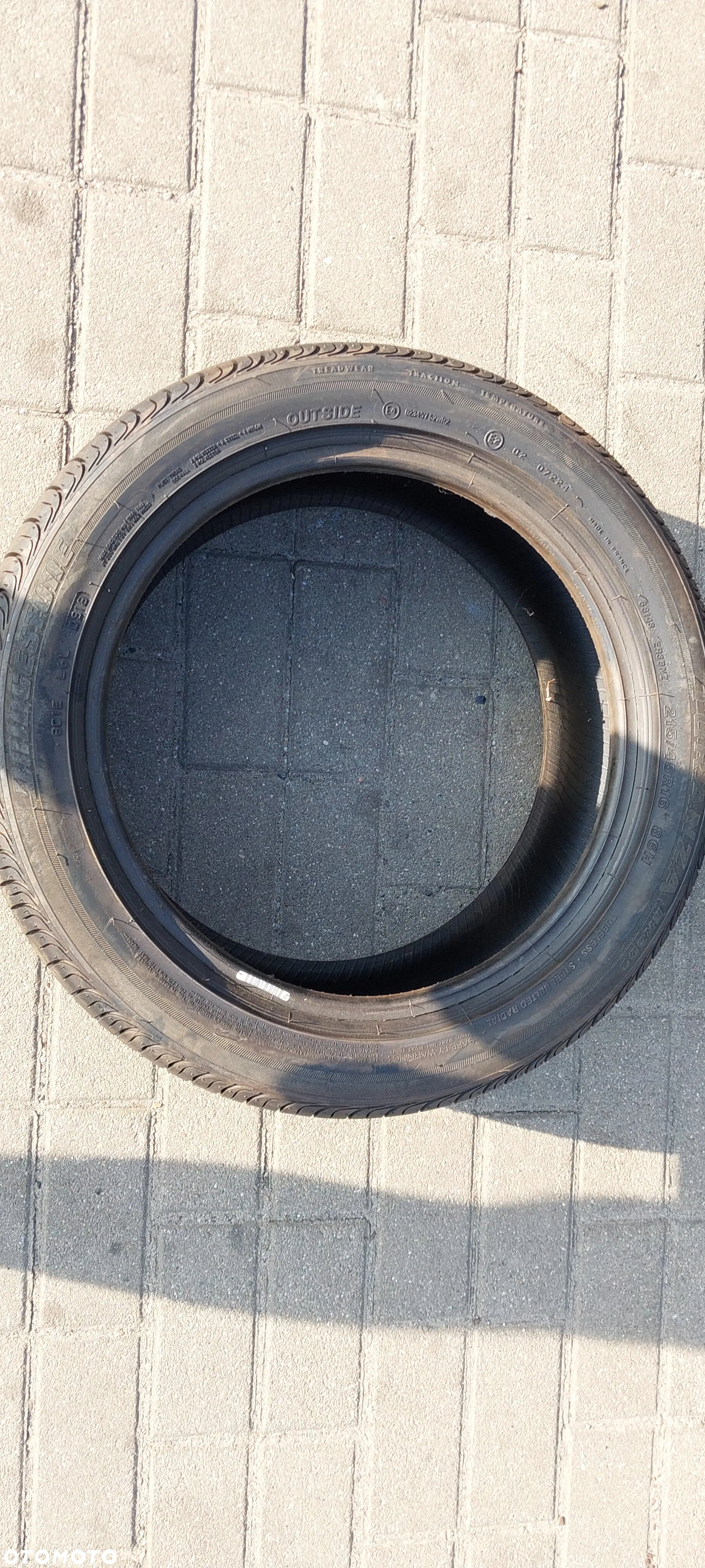Komplet nowych opon 215/45R16 BRIDGESTONE CENA ZA KOMPLET - 3