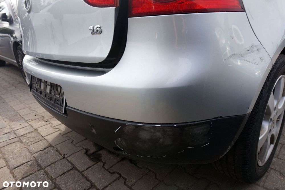 ZDERZAK TYLNY GOLF V 5D HB LA7W  SREBRNY VOLKSWAGEN 2003-2009 - 4