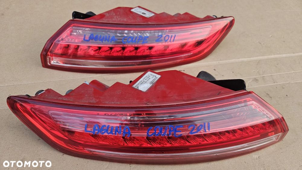 Renault Laguna III 3 Coupe  lampa tył tylna prawa lewa led - 1