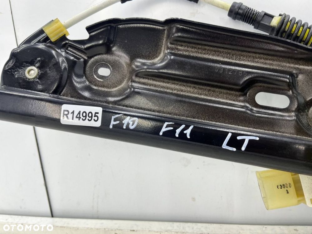Podnośnik szyb BMW 5 F10 sedan F11 kombi 10-17r. LEWY tylny mechanizm silniczek lewy tył 6 pin - 6