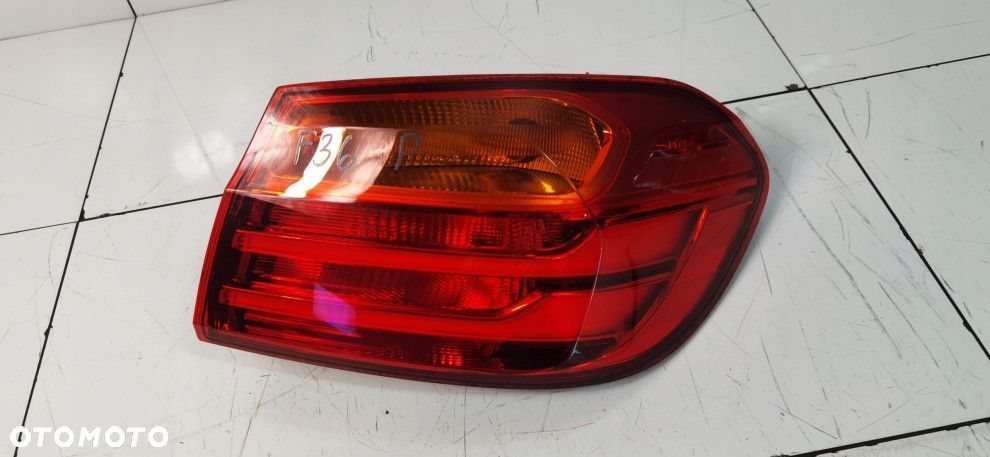 BMW 4 F32 12-17 PRAWA TYLNA LAMPA LED ORYGINAŁ 63217296098 - 1