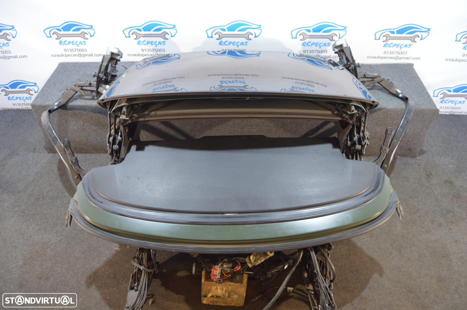 CAPOTA VIDRO ELETRICA HARD TOP BMW SERIE 3 E93 CABRIO 61357199885 7199885 7128780 SERIE 3 E93 CABRIO LCI TEJADILHO ELETRICO TETO PANORAMICO - 11