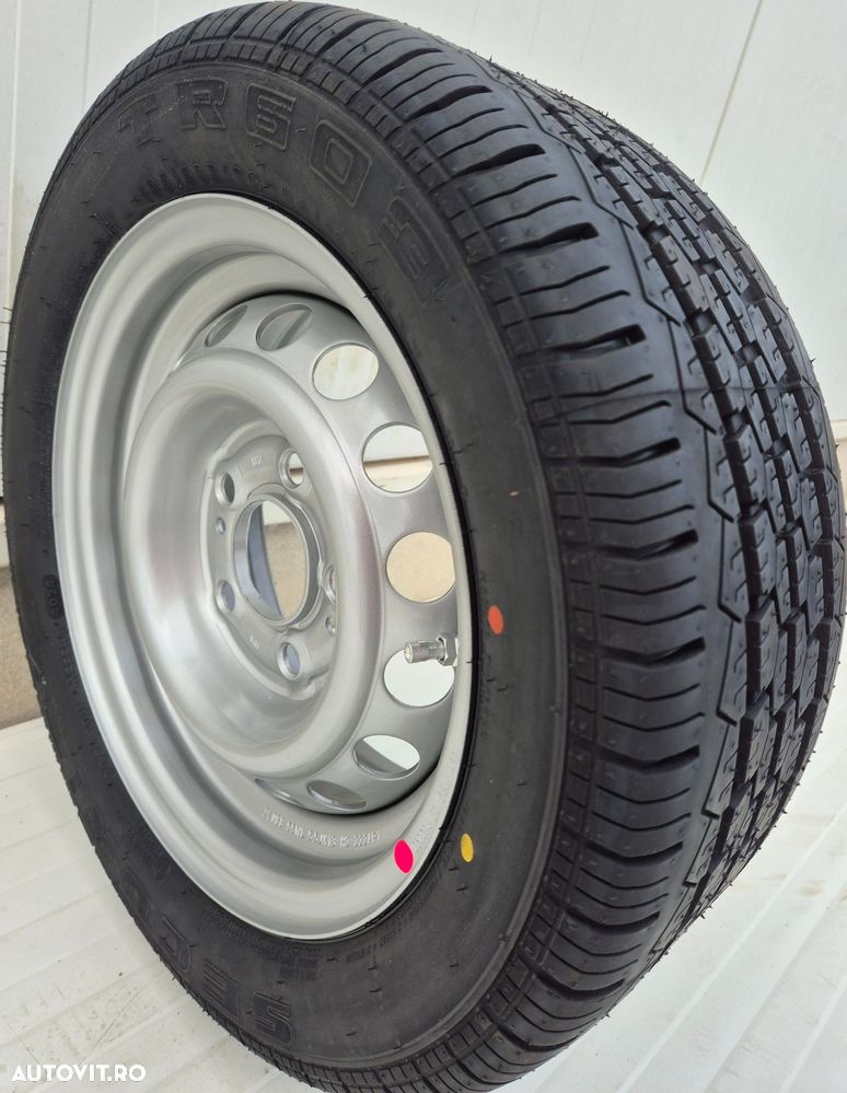Roata 195/50 R13C 104N, Anvelopa Security pe Janta 5.5Jx13 - 1