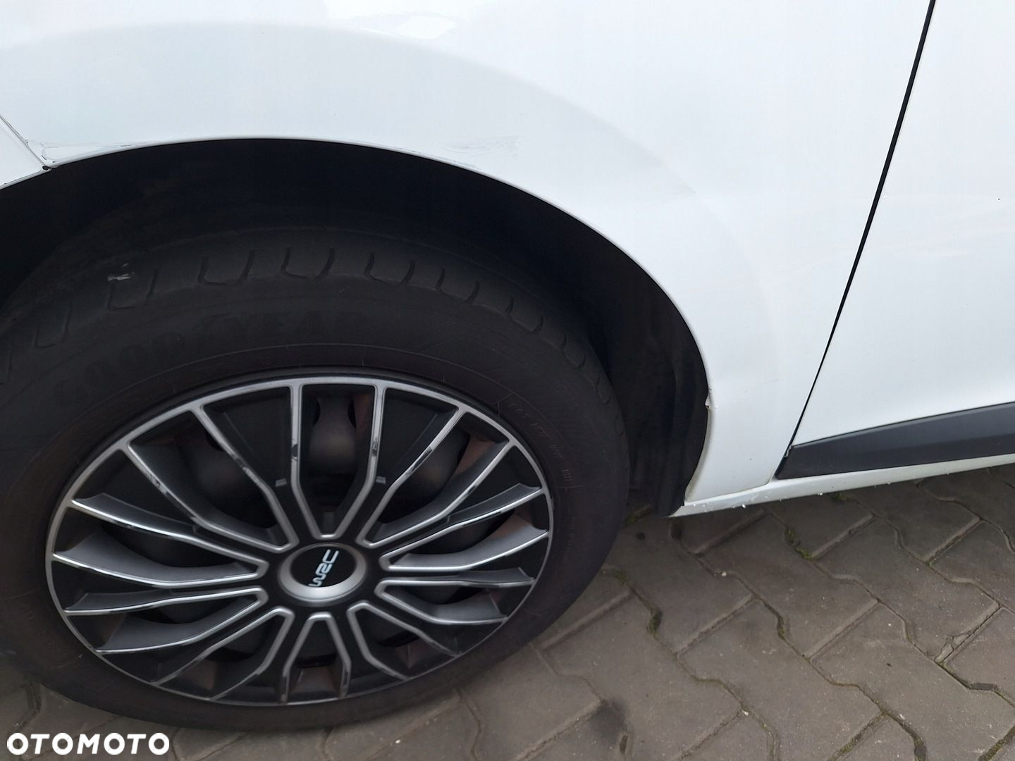 RENAULT MEGANE 3 III LIFT 08-15 BIAŁY BŁOTNIK PRZÓD LEWY OV369 - 4