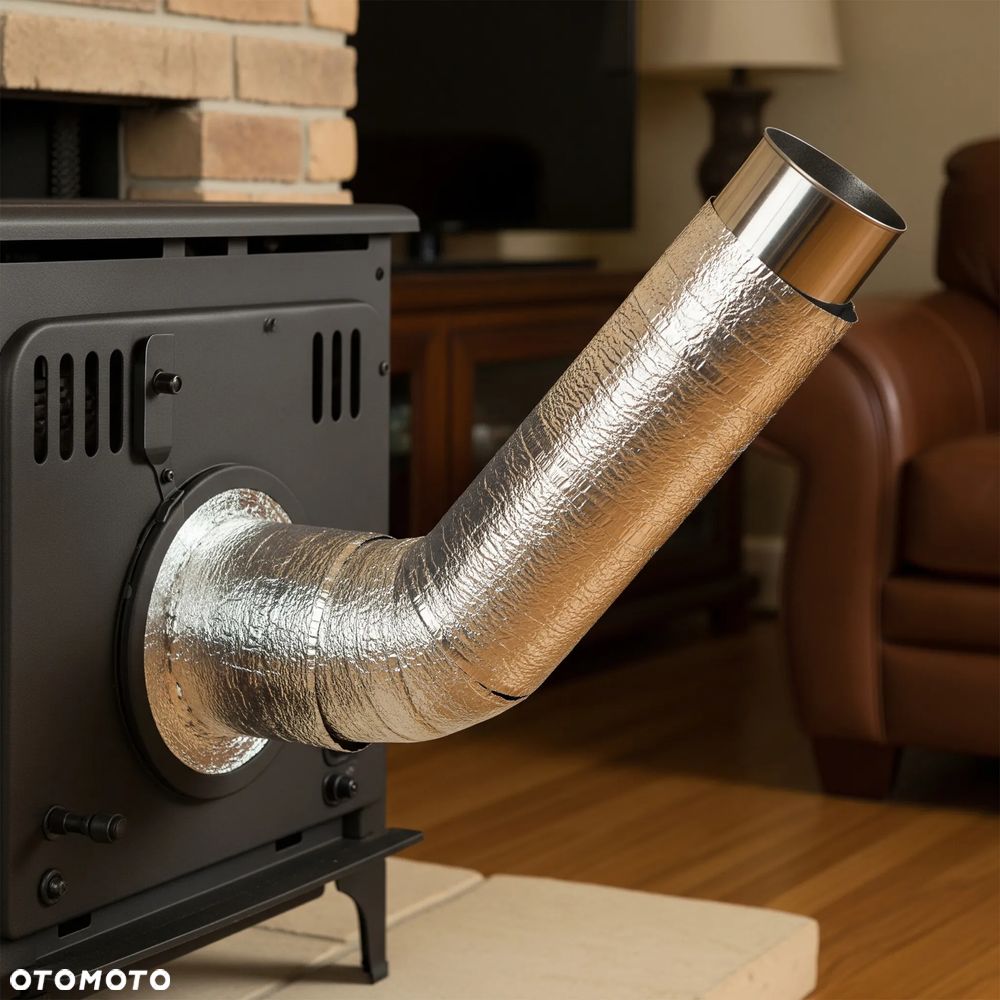 Taśma izolacyjna wysokotemperaturowa aluminiowa do 600°C 20mm 5m Bitmat - 5