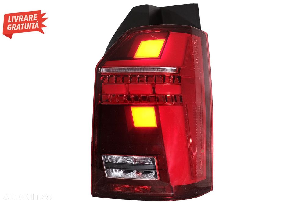 Stopuri Full LED compatibile cu VW Transporter T6 (2015-2020) Semnal Dinamic- livrare gratuita - 9
