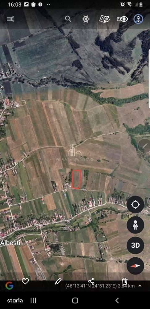 Teren cu suprafata totala de 2358 Mp, Albesti - Imagine principală: 3/5