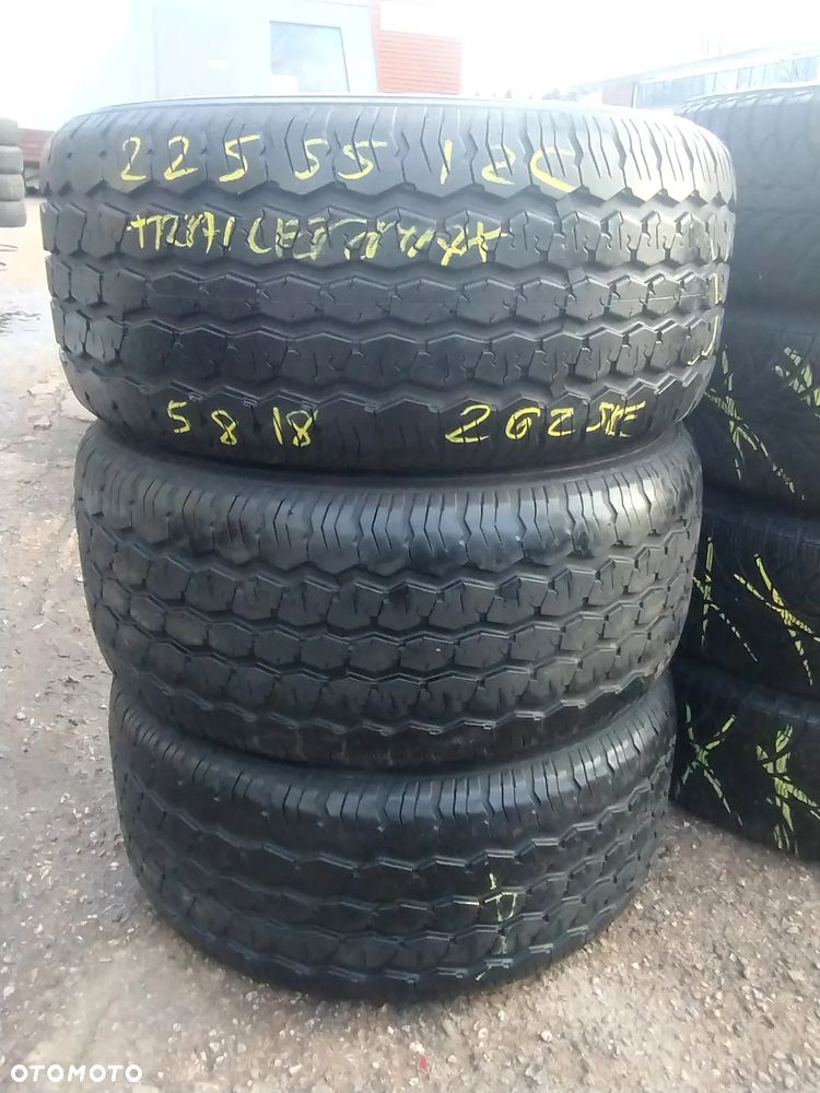 225/55R12C 12 C 104N Opony Letnie Lato Całoroczne Wielosezonowe M+S TRAILERMAXX RADIAL Cheng Shin 6mm do lawety przyczepy Legnica ALU-RAD 225/55 - 1