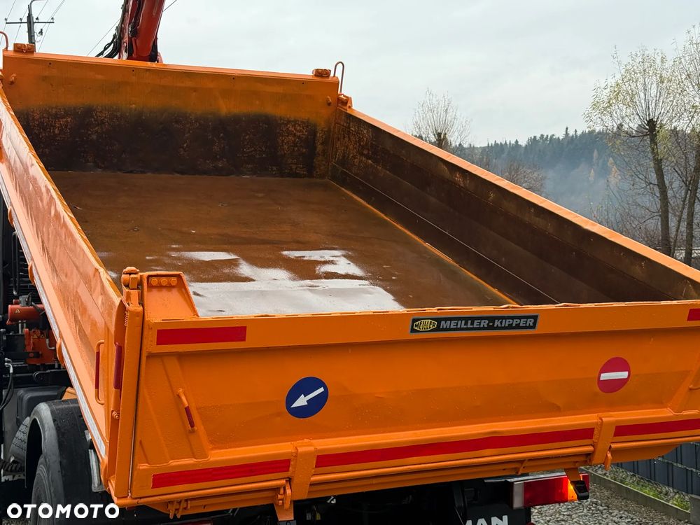 MAN * MAN 18 480 * KIPER WYWROTKA * 4x4 * HDS ATLAS 85* STAN BARDZO DOBRY * Sprowadzony - 18