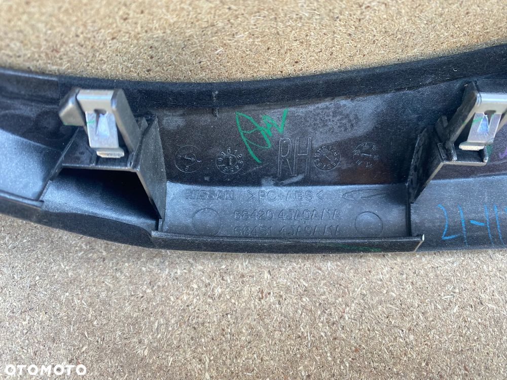 OSŁONA ZAŚLEPKA LISTWA KONSOLI RADIA LEWA PRAWA NAVARA NP300 684214JA0A 684204JA0A - 4